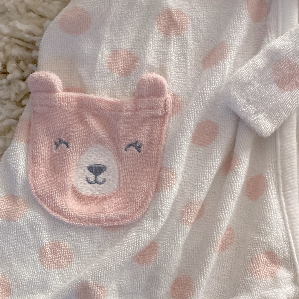 Carter’s Girl’s Towel Robe - Picture 3 of 4